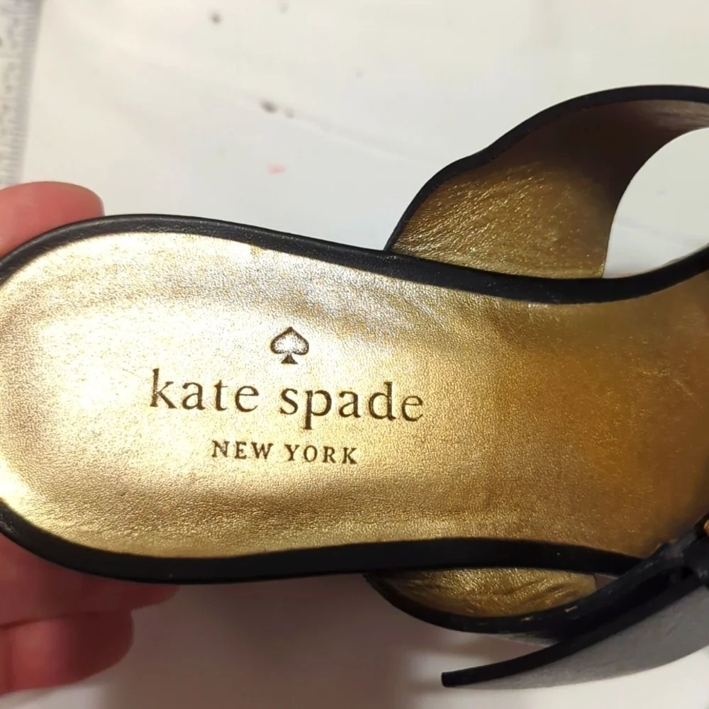 Kate Spade Wedge Black Size 7.5